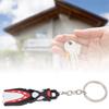PVC   Diving Theme Key   Unique Short Flipper Shape Keychain Fin Key  Gift