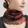 Fashion Sunscreen Veil Small Scarf Neck Guard Mask Headband Motorcycle Sun Protection Head Scarf
