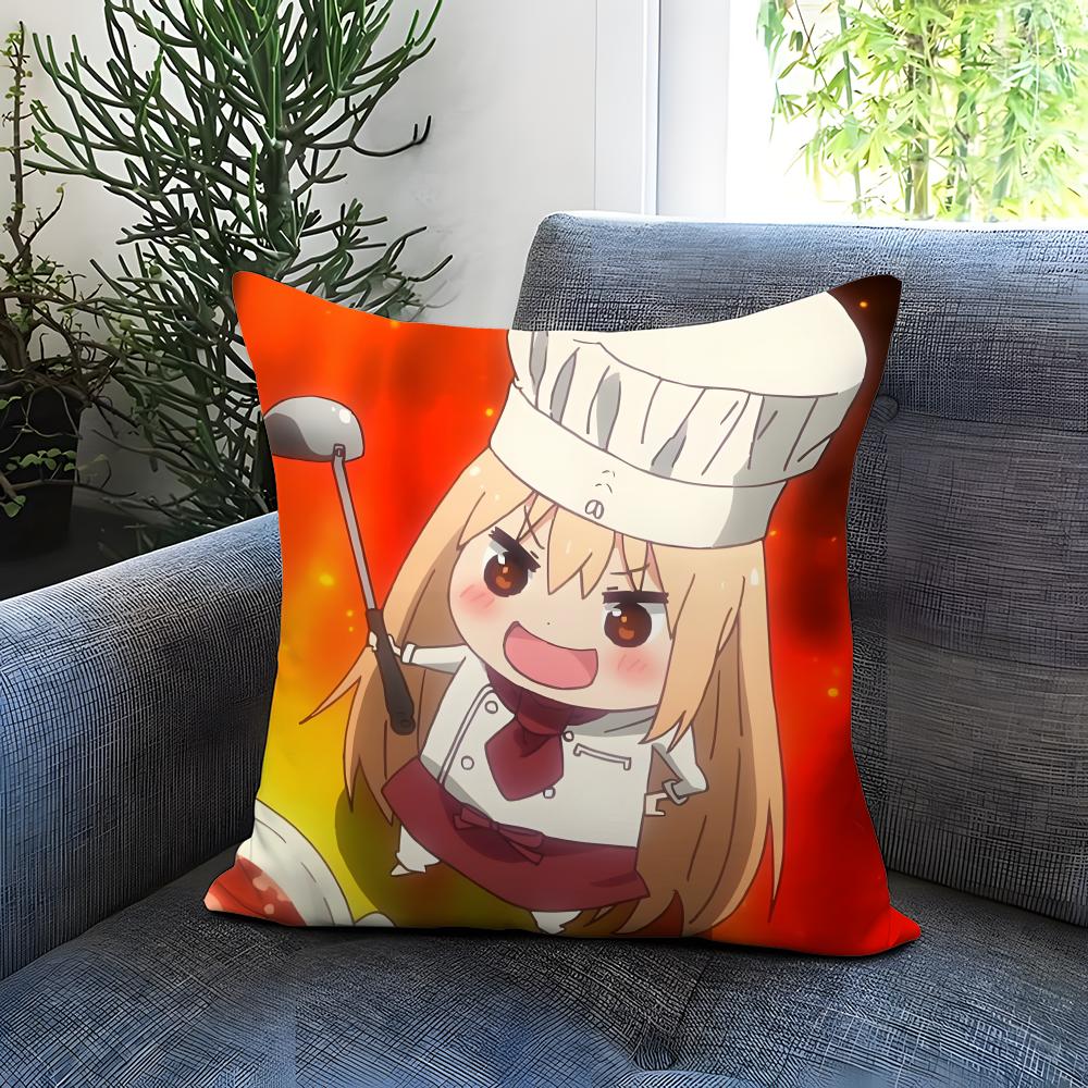 H-HHimouto! Чехол для подушки Umaru-chanSS Удобный двусторонний чехол для подушки Идеально подходит для автомобиля, дивана, спальни и не только