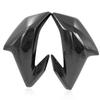 For Kawasaki Z900 Z 900 2017- Motorcycle Unpainted/Carbon Fiber Gas Tank Side Trim Insert Cover Panel Fairing