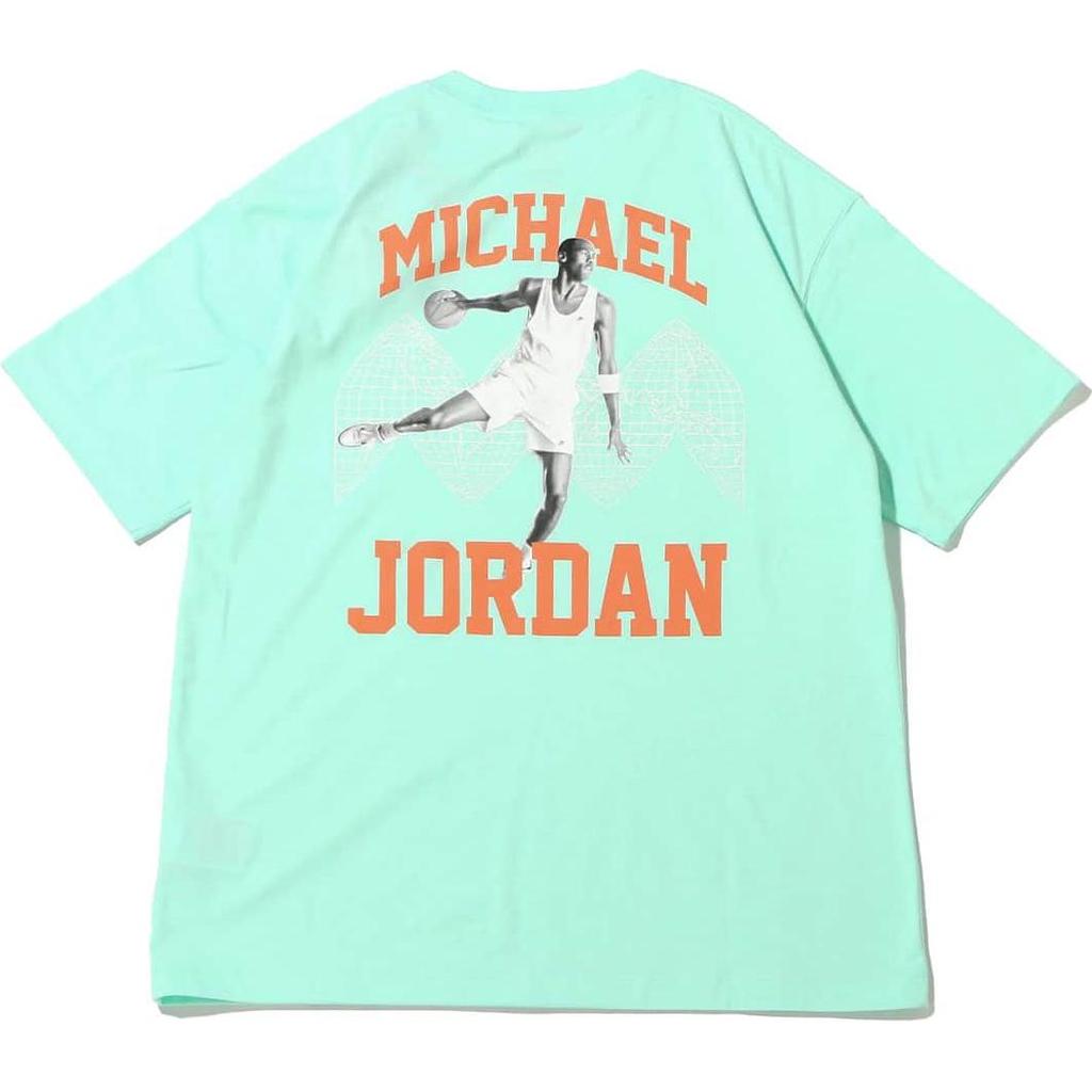 Jordan Drop Shoulder Sleeve T Shirt Women's Mint Green DO5015-379