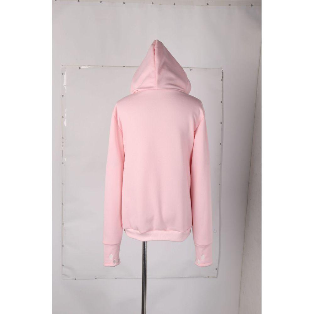 Женский осенне-зимний свободный свитер с капюшоном и длинными рукавами больших размеров