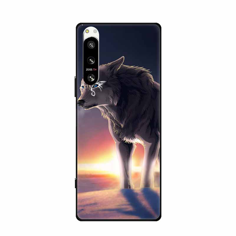 Крутой силиконовый чехол для Sony Xperia 5 IV Чехол с принтом Модный мягкий задний чехол для Sony Xperia 5IV Чехол-защита Печатные корпуса
