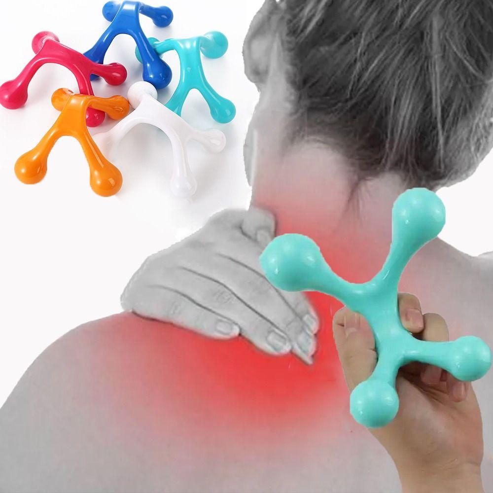 Arch Manual Balance Four Balls Handheld Mini Massage Stick Portable Body Massager