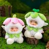 14cm Flower Elf  Doll Plush Toy Cute Figure Toys Keychain Kawaii Sunflower Elf Figures Bag Backpack Pendant Kid Gift