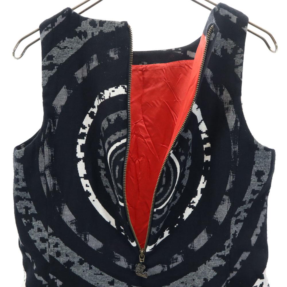 Desigual Общее ручка Без рукава цельный 40 Черная серия Женщины Б/У