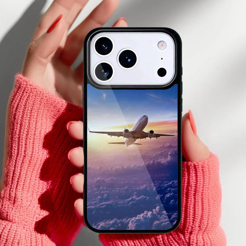 Чехол для телефона Самолет Самолет Самолет для iPhone 17 16 15 14 13 Pro Max Задняя крышка для 12 11 Pro Coque