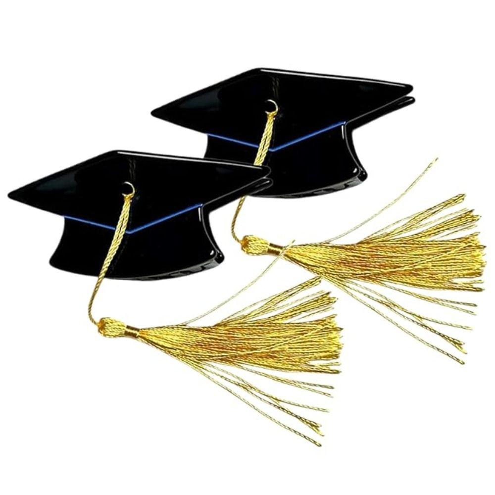 1/2Pcs Decorative Headwear Graduation Hair Claw Hair Accessories Tassel Hairpin Girls Gift