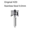 Original H2D H2S H2C Hotend Kit For Bambu Lab Fast Speed Hot End Assembly 0.2/0.4/0.6/0.8mm Hardened steel Nozzle 3D PrinterPart