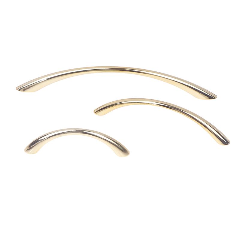 Ручка для двери шкафа из цинкового сплава, простая изогнутая ручка для ящика, многофункциональная ручка для гардероба, обувницы, мебельная фурнитура