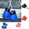 Boxing Gloves Car Hanging Mirror Decoration Car Interior DIY Ornaments Leather Pendant