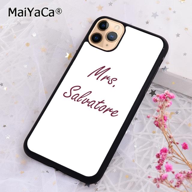 MaiYaCa Дневники вампира ДЕЙМОН Стефан Сальваторе Чехол для телефона для iPhone 17 Air 16 16e 15 14 plus 11 12 13 pro max Чехол coque
