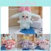 Plush Enchanting Bunny Keychain Doll Dreamy Cute Soft Toy Vibrant 18cm Colors