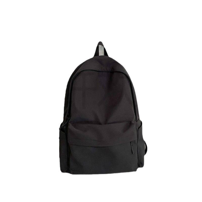 Вместительный холщовый рюкзак в японском стиле для женщин - для колледжа и повседневного использования