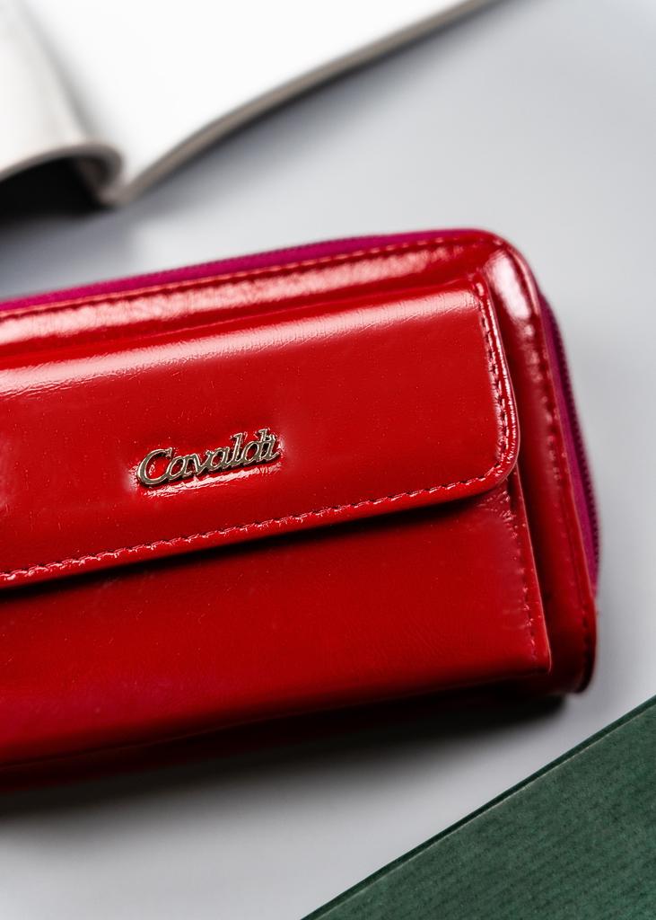 PU women's wallet N122-APU-BL-3233 Y.Red