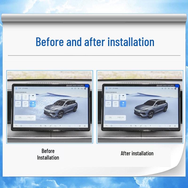 Защитная пленка для экрана центральной консоли BYD Song PRO для 26 моделей