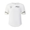 Fila Cycling Casual Sports Fashion Short Sleeve Regular T-Shirt Women Tops Jade-White A11W518104F-WT