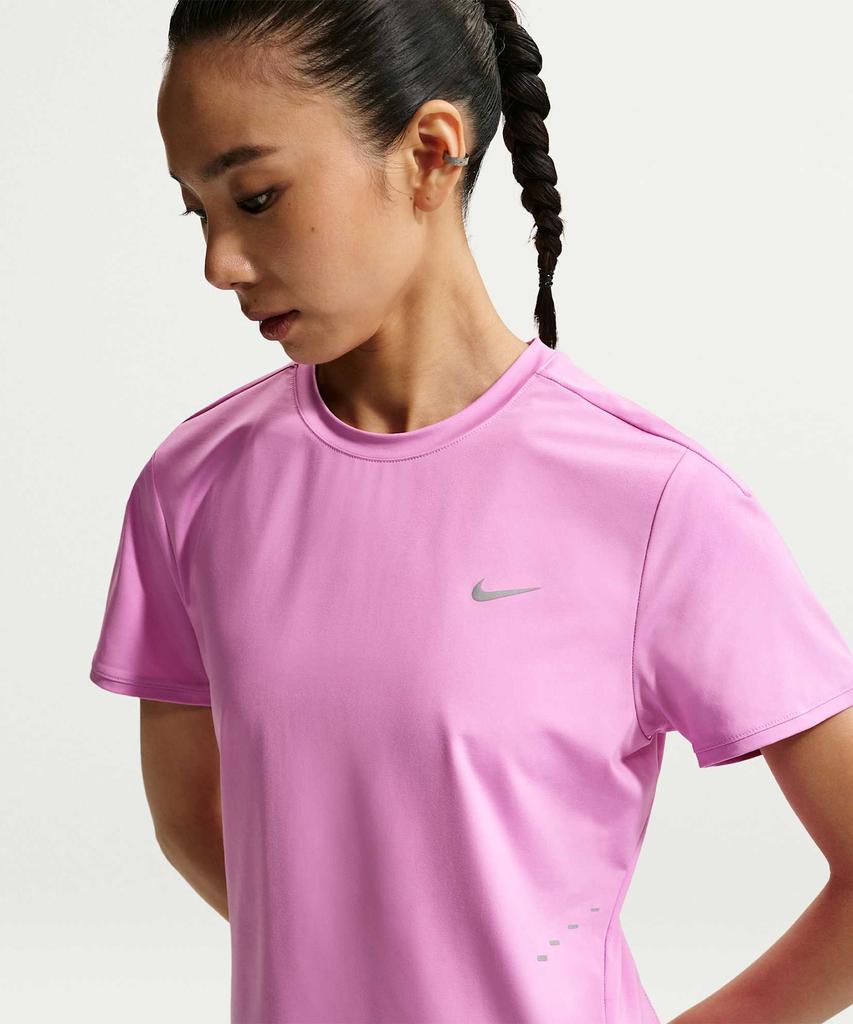 NIKE Swift Dri-Fit Short Sleeve Running Top W - Light Magenta / Hm9699-503