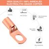 Wire Joint Copper Coppe Terminal Non-Insulated Small Cable Wire Connector Copper Connectors Wire
