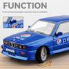 1/24 BMW M3 E30 Soda Version Boxed BMW Alloy Car Model, Suitable for Toy Cars for Children Aged 3-12 Years Old, Adults Can Collect Ornaments and Gifts