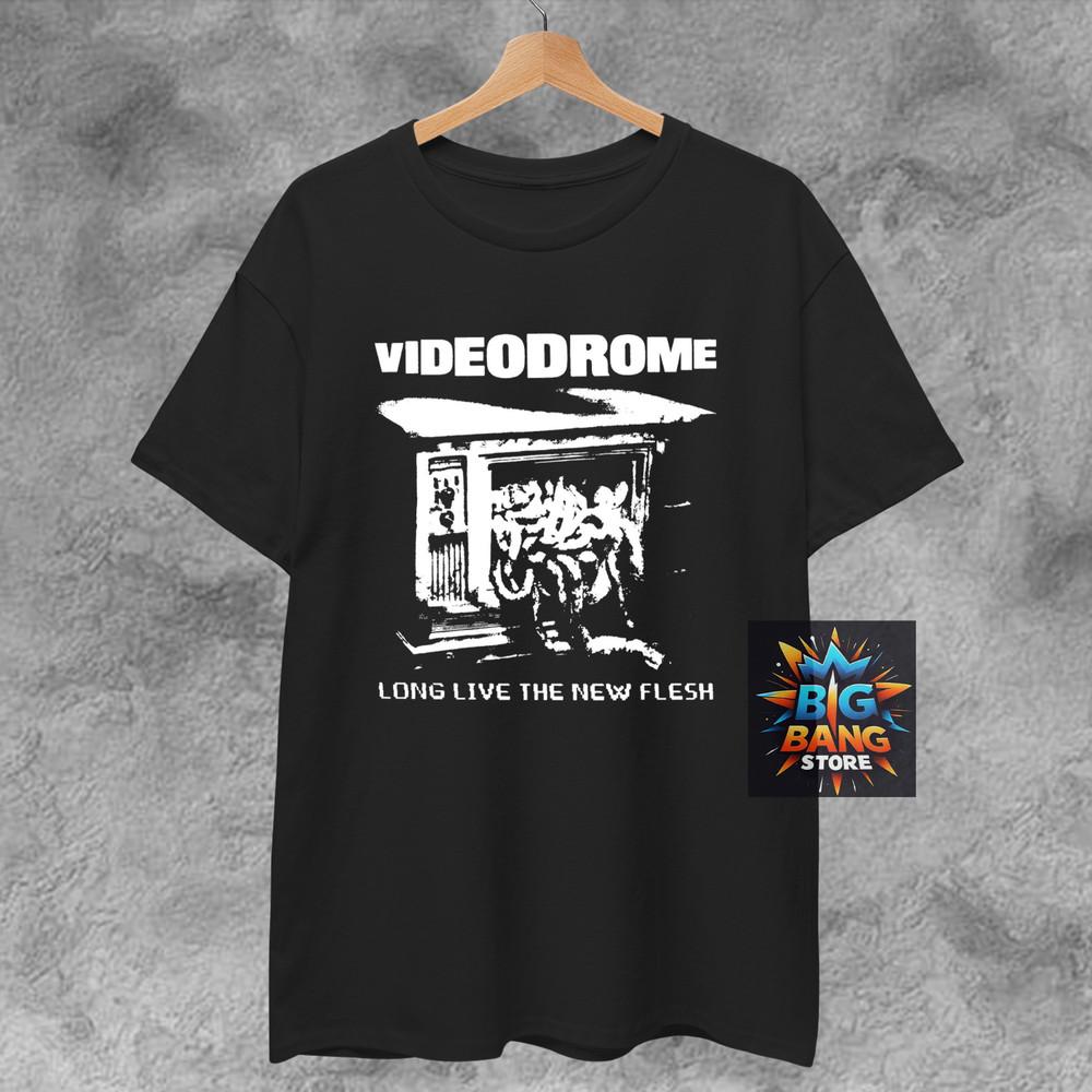 Рубашка VIDEODROME 1983 Дэвид Кроненберг Дебби Харри Джеймс Вудс Научная фантастика Ужасы