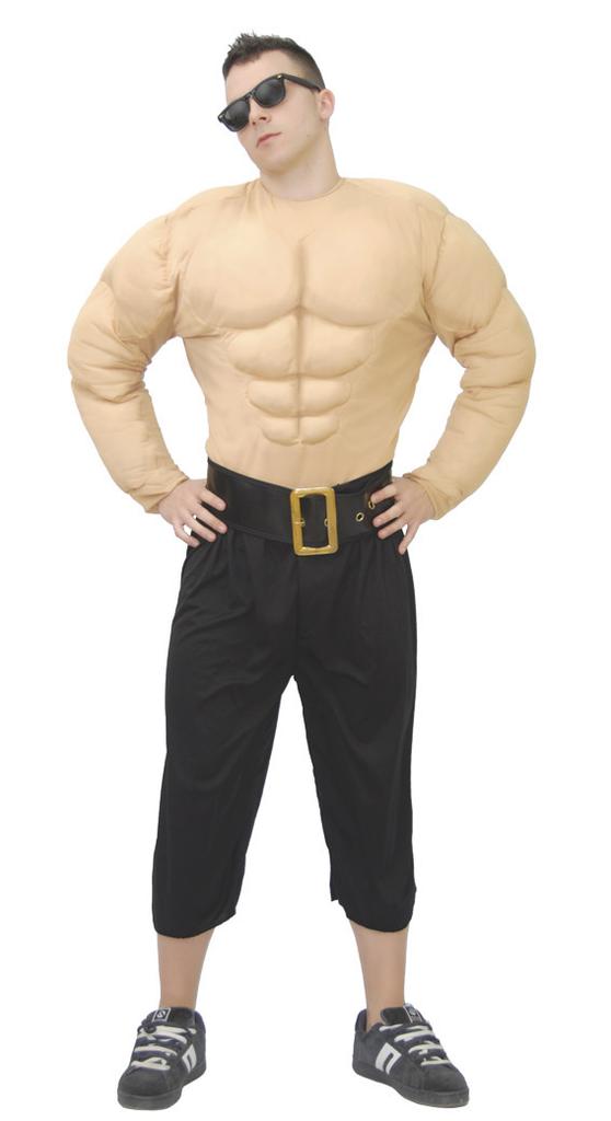 Strój Strongman Paker Przebranie Roz. L 1 Szt.