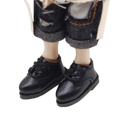 1 пара обуви для кукол Ob11 DOD 1/12 Bjd Для Body9, GSC, YMY, obitsu 11, кук molly Обувь из ПУ кожи Аксессуары для кукол