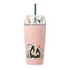 STARBUCKS PEANUTS Stainless Steel Cold Cup Tumbler, Pink, 473ml, Tumbler, Starbucks Water Bottle, Snoopy, Joe Kind, Snoopy, Linus