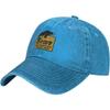 Кепка для стрельбы из лука Bear Hat Classic Vintage Hat для мужчин и женщин Teenage Cap Adjustable Cowboy Hat Blue