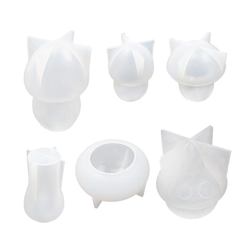 Mushroom Silicone Moulds DIY Resin Epoxy Casting Molds for Table Home Decoration