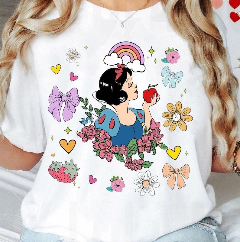 Snow White Princess Coquette Bow Shirt Snow White And The Seven Dwarfs