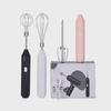 Wireless Handheld Electric Mixer: Small Baking, Cream Whisk, Milk Frother, Automatic Coffee Beater