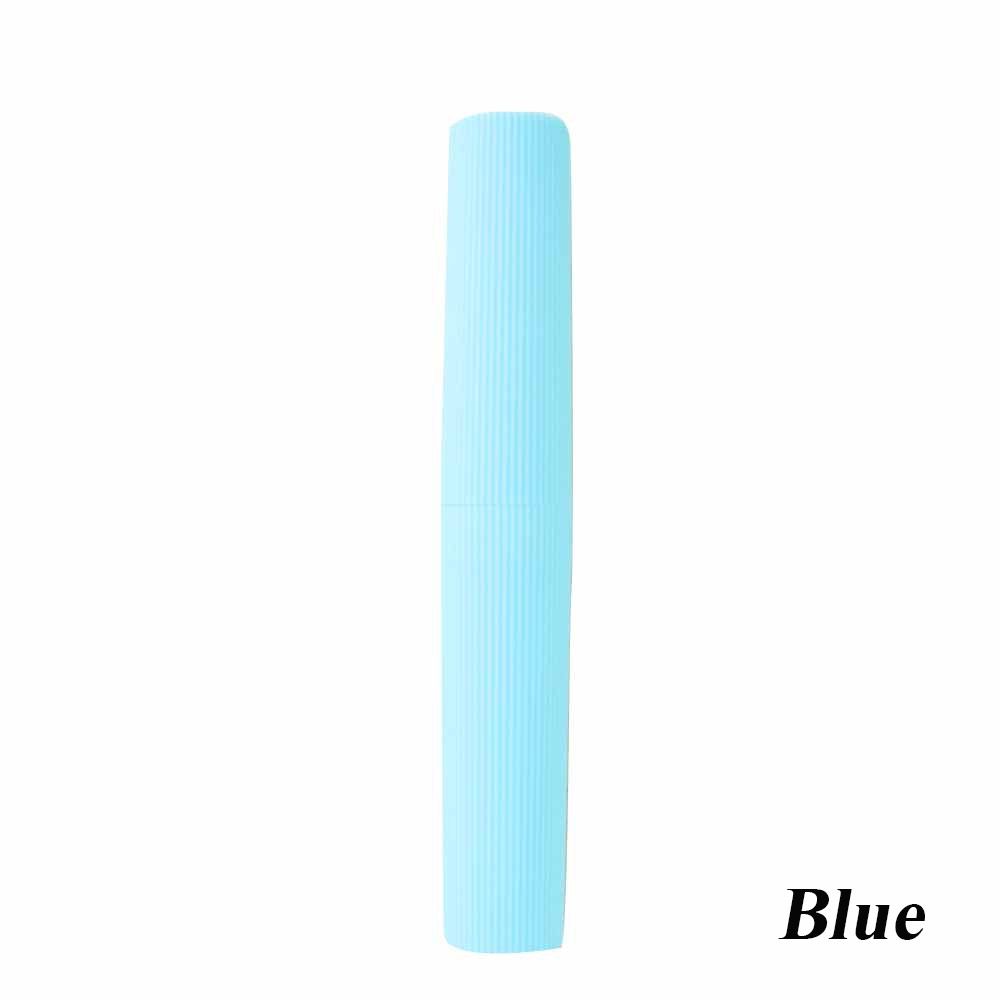 New Travel Portable Toothpaste Cylinder Case Storage Box Toothbrush Holder Plastic