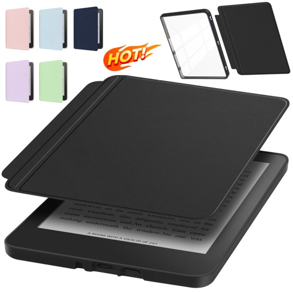 Обложка для электронной книги с функцией автоматического включения/выключения для Kindle Paperwhite 12-го поколения 2024 7 дюймов Colorsoft SA568B SA569P