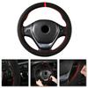 Car Grip Steering Wheel Cover Sport Leather 38cm Standard Car Protector