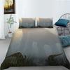 Polyester Duvet Cover Pillowcase Two-Piece Set 3D Digital Printing Dinosaur Series