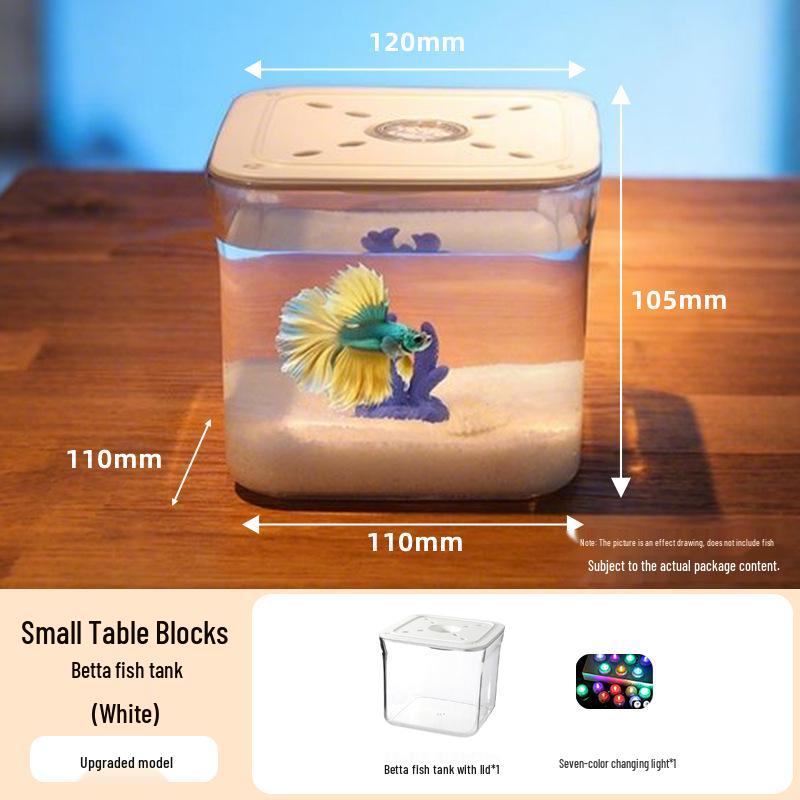 Мини-аквариум для петушков - Декор для аквариума с микроландшафтом.