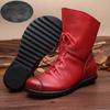 Women's Demi-season Boots Made of Genuine Leather