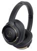 Audio Technica BGD Headphones Bluetooth Wireless Headphones Heavy Bass SOLID BASS Up To 40 Hours Playback Black Gold BGD ATH-WS660BT ATH-WS660BT