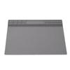 Watch Repair Mat Rubber Soft Watchmaker Screw Position Work Pad Anti Static Slip Proof for Watchmakers Organizing Grey