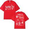 Футболки The Rose Once Upon AWRLD World Tour 2025 Мужские Женские Хип-Хоп K-pop Мода Хлопок Короткий Рукав Футболка harajuku streetwear