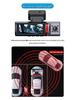 4K Тройная видеорегистратор с ночным видением и встроенным GPS