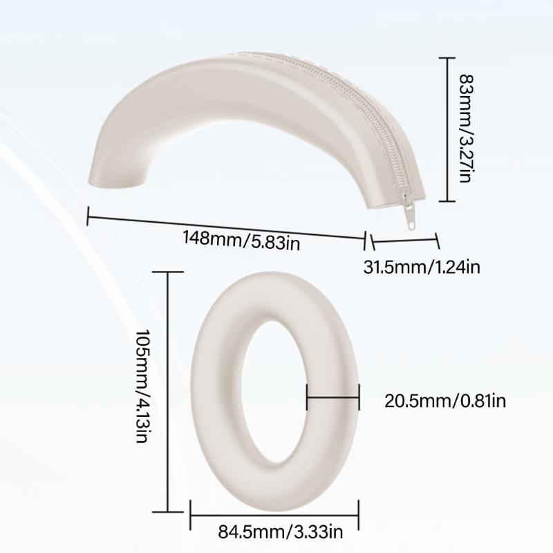 Силиконовый чехол для наушников QC35/QC45 Защитный кейс Подушка для наушников Замена накладки на оголовье