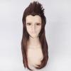 Аниме 60 см игра Салли Фейс Саллифейс Ларри парики длинные коричневые стильные термостойкие волосы косплей парик + шапочка для парика