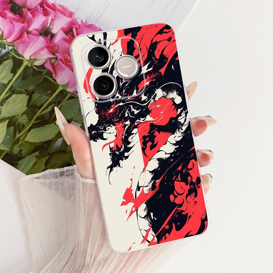 For Cover Honor 600 Lite 2026 Phone Case LNA-NX1 Cool Dragon Cartoon Soft Silicone Slim Back Coque For Honor 500 Smart 5G Bumper