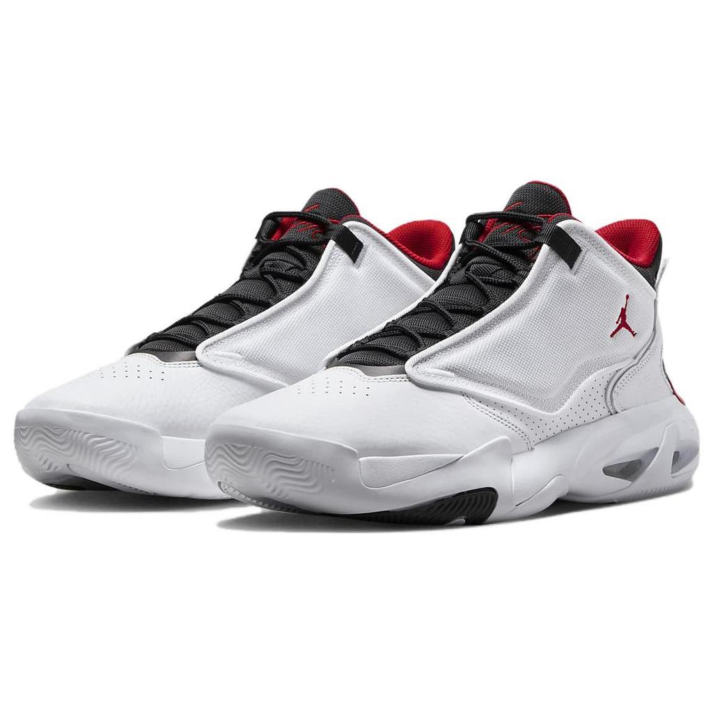 Jordan Max Aura 4 Белый Черный Университетский Красный DN3687-160