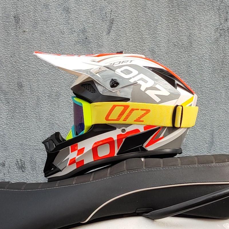 Внедорожный мотоциклетный шлем для мужчин и женщин, универсальный, для картинга, рикши, для горного велосипеда, скоростной спуск, капюшон