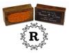 Printtoo Alphabet R Monogram Octagon Celtic Swirl Frame Self Inking Rubber Stamp Office