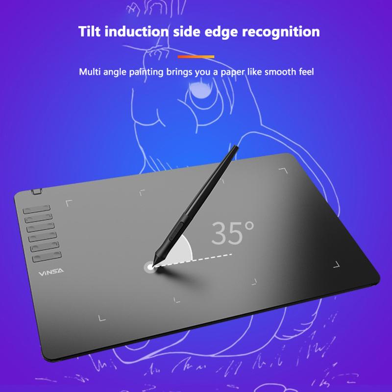 Графический планшет для рисования Цифровой планшет для письма Доска для рисования Для телефона Android Windows Mac Ноутбук для рисования Курс дизайна