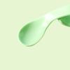 To Eat Training Antislip Utensils Solid Color Twist Fork Spoon Suit Baby 2Pcs/Set Infant Training